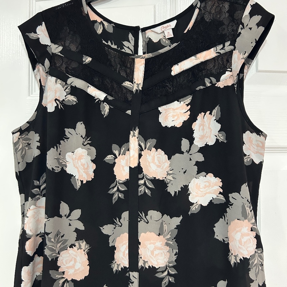 candies Xlarge black shirt.